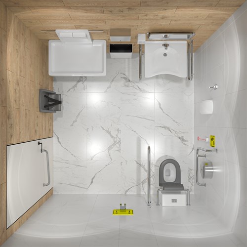 Санузел для инвалидов: правила обустройства